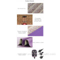 Folding Infrared Yoga PEMF Amethyst Mat Pad